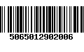 Código de Barras 5065012902006