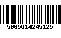 Código de Barras 5065014245125