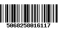 Código de Barras 5068258016117