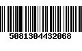 Código de Barras 5081304432068