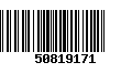 Código de Barras 50819171