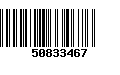 Código de Barras 50833467