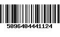 Código de Barras 5096404441124