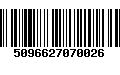 Código de Barras 5096627070026