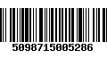 Código de Barras 5098715005286