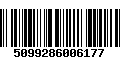 Código de Barras 5099286006177