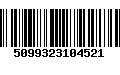 Código de Barras 5099323104521