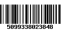 Código de Barras 5099338023848