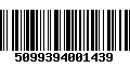 Código de Barras 5099394001439