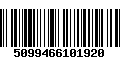 Código de Barras 5099466101920