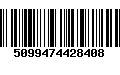 Código de Barras 5099474428408