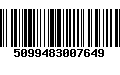 Código de Barras 5099483007649