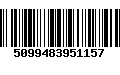 Código de Barras 5099483951157