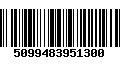 Código de Barras 5099483951300