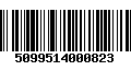 Código de Barras 5099514000823