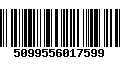 Código de Barras 5099556017599