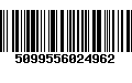 Código de Barras 5099556024962