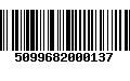 Código de Barras 5099682000137