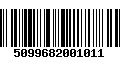 Código de Barras 5099682001011