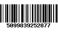 Código de Barras 5099839252877