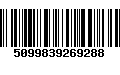 Código de Barras 5099839269288