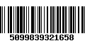 Código de Barras 5099839321658
