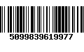 Código de Barras 5099839619977