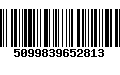 Código de Barras 5099839652813