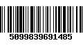 Código de Barras 5099839691485