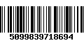 Código de Barras 5099839718694