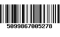 Código de Barras 5099867005278