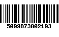 Código de Barras 5099873002193