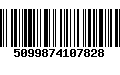 Código de Barras 5099874107828