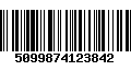 Código de Barras 5099874123842