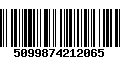 Código de Barras 5099874212065