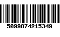 Código de Barras 5099874215349