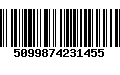 Código de Barras 5099874231455