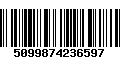 Código de Barras 5099874236597