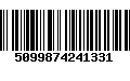 Código de Barras 5099874241331