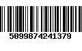 Código de Barras 5099874241379