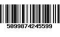 Código de Barras 5099874245599