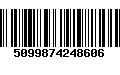 Código de Barras 5099874248606