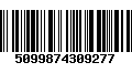 Código de Barras 5099874309277