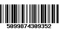 Código de Barras 5099874309352