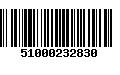 Código de Barras 51000232830