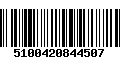 Código de Barras 5100420844507