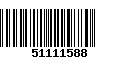 Código de Barras 51111588