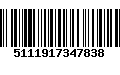 Código de Barras 5111917347838