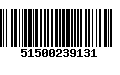 Código de Barras 51500239131