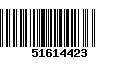 Código de Barras 51614423